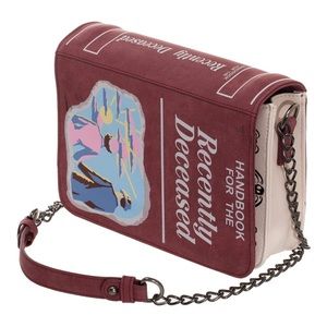 Beetlejuice Handbook for deceased crossbody bag
